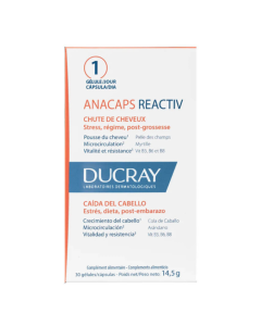 Anacaps Reactiv, 30 capsule, Ducray