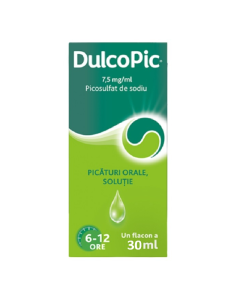 Dulcopic, 7,5 mg/ml picaturi orale solutie, 30 ml, Sanofi