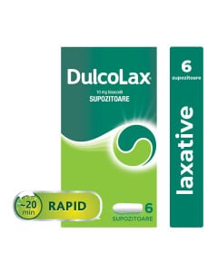 Dulcolax, 10 mg, 6 supozitoare, Sanofi
