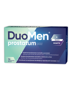 DuoMen Prostatum, 56 comprimate filmate, Zdrovit