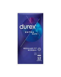 Prezervative Extra Safe, 12 bucati, Durex