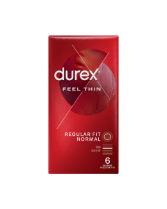 Prezervative Feel Thin, 6 bucati, Durex