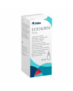 Edenorm Free solutie oftalmica, 10 ml, Fidia Farmaceutici