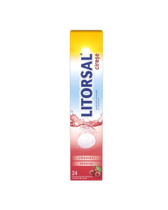 Litorsal cirese, 24 comprimate efervescente, Zdorvit