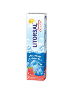Litorsal Junior 3+ ani, 20 comprimate efervescente, Zdorvit