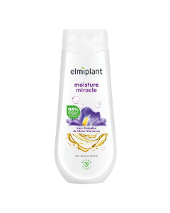 Gel crema de dus Moisture miracle, 400ml, Elmiplant 
