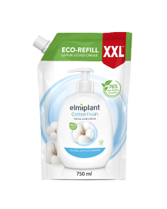 Sapun lichid crema Bumbac si Provitamina B5, 750ml, Elmiplant 