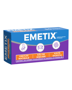 Emetix, 30 comprimate, Fiterman Pharma