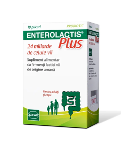 Enterolactis Plus, 10 plicuri, Sofar