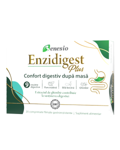 Enzidigest Plus, 20 comprimate, Benesio