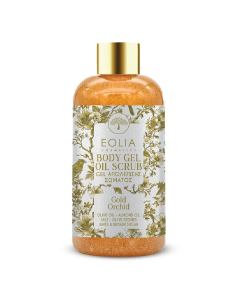 Gel de dus scrub pentru corp, Gold Orhid, 250ml, Eolia