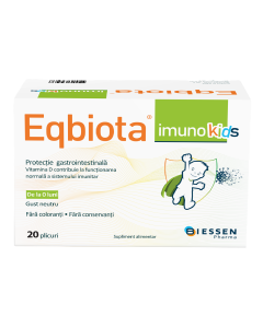 Eqbiota Imuno Kids, 20 plicuri, Biessen Pharma
