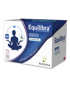 Equilibra magneziu vitamina B6, 60 capsule