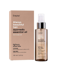 Ulei elixir pentru par uscat si deteriorat ABH Ayurvedic Essential Oil, 100ml, Erayba