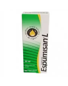 Espumisan L, 40 mg/ml picături orale, emulsie, 30 ml, Berlin-Chemie
