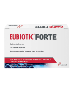 Eubiotic Forte, 10 capsule vegetale, Labormed