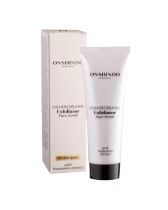Exfoliant facial cu extract de Nadeshiko, 75 ml, Onshindo Osaka