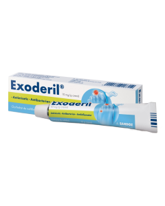Exoderil crema 1%, 15 g, antibacterian, antifungic