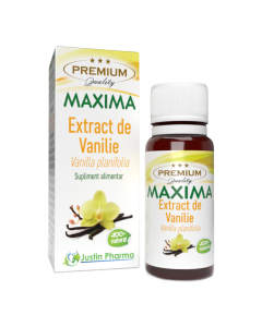 Extract de Vanilie Maxima, 10 ml, Justin Pharma