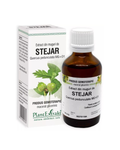 PLE Extract de muguri stejar, detoxifiere, 50 ml