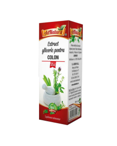 Extract gliceric pentru colon, 50 ml, AdNatura