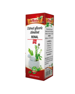 Extract gliceric Stimulent renal, 50 ml, AdNatura