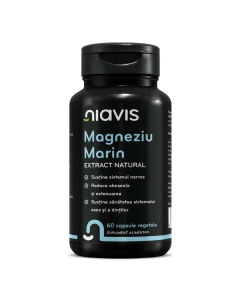 Extract natural de magneziu marin, 60 capsule, Niavis