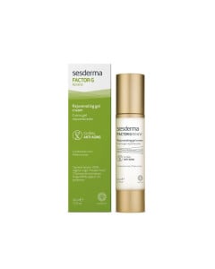 Gel crema contur pentru fata si gat Factor G Renew, 50 ml, Sesderma