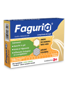Faguria, 16 comprimate de supt, Antibiotica SA