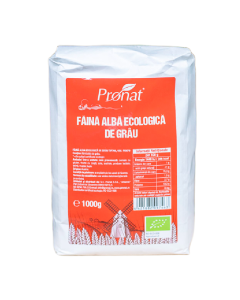 Faina alba de grau bio, tip 700, 1kg, Pronat