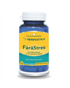 Fara Stres, 60 capsule, Herbagetica