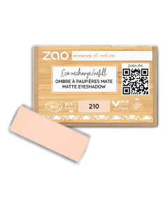 Fard de pleoape, mat, 210, Peachy Pink, Zao