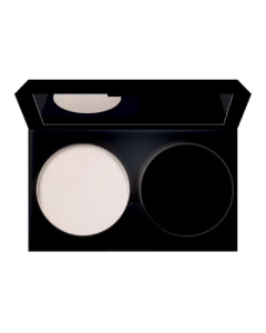 Fard de ochi DUO, OM1, OMBRETTI Perfect Look, alb/negru, Lovren