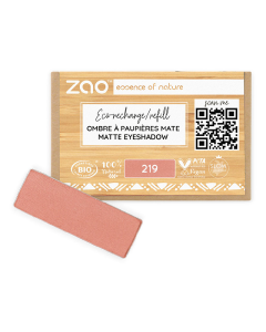 Fard de pleoape, mat, 219 Terracotta Pink, Zao