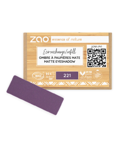 Fard de pleoape, mat, 221 Matt Plum, Zao