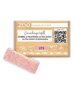 Fard de pleoape, ultra shiny, 272 Fairy pink, Zao
