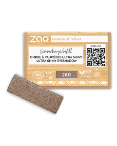 Fard de pleoape, ultra shiny, 280 Satin Cocoa, Zao