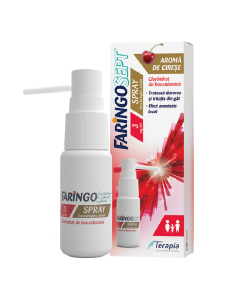 Faringosept, 3 mg/ml spray bucofaringian, solutie, 30 ml, Terapia