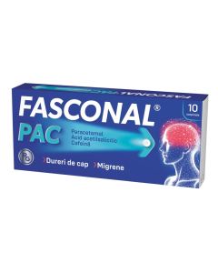 Fasconal Pac, 10 comprimate, Gedeon Richter