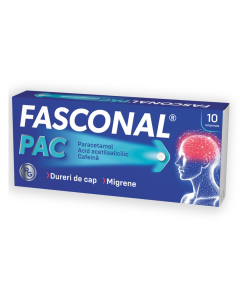 Fasconal Pac, 10 comprimate, Gedeon Richter