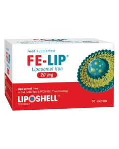 Fier Lipozomal FE-LIP, 20 mg, 30 plicuri, Liposhell