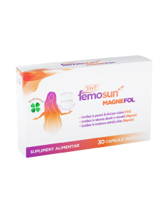Femosun Magnefol, 30 capsule vegetale, Sun Wave Pharma