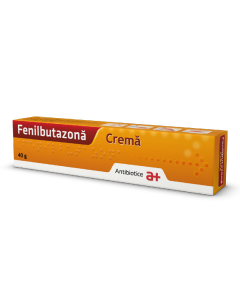 Fenilbutazona ATB crema, 40 mg/g, 40 g, Antibiotice SA