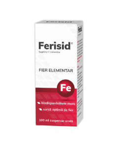 Fier elementar Ferisid, 100 ml, Zdrovit