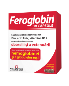 Feroglobin B12, 30 capsule, Vitabiotics
