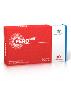 FeroRed, 30 capsule moi, Bleu Pharma