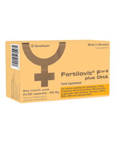 FERTILOVIT FOR 2 plus DHA, 60 capsule
