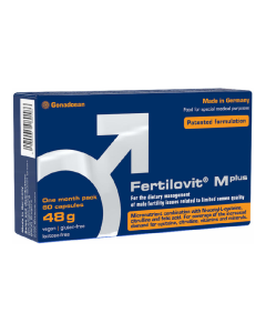 Fertilovit M plus, 60 capsule, Gonadosan