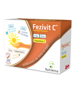 Fezivit C, 30 capsule, Antibiotice SA