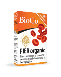 Fier Organic, 90 comprimate, BioCo